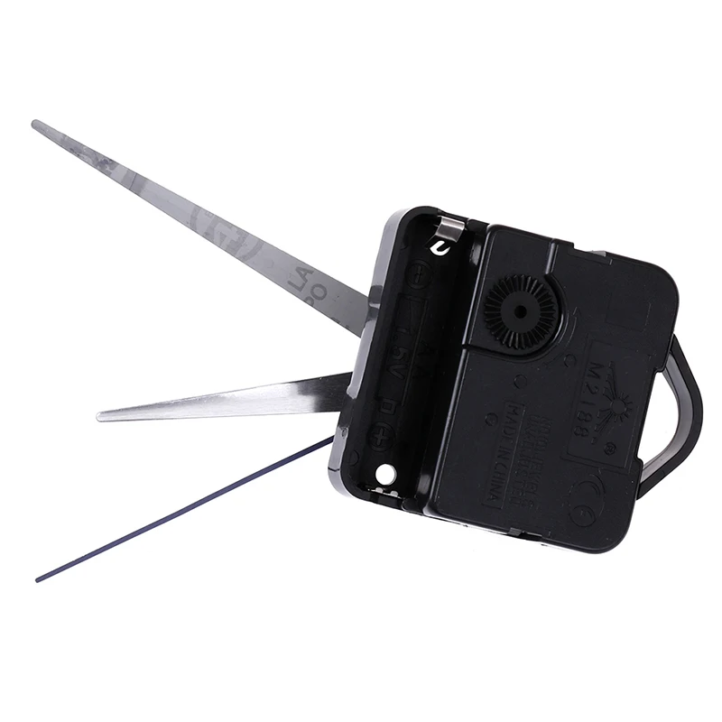 

Silent Wall Clock Quartz Needle Movement Black and Red Hands DIY Replacement Part Repair Kit Tool Set Clock Mechanism