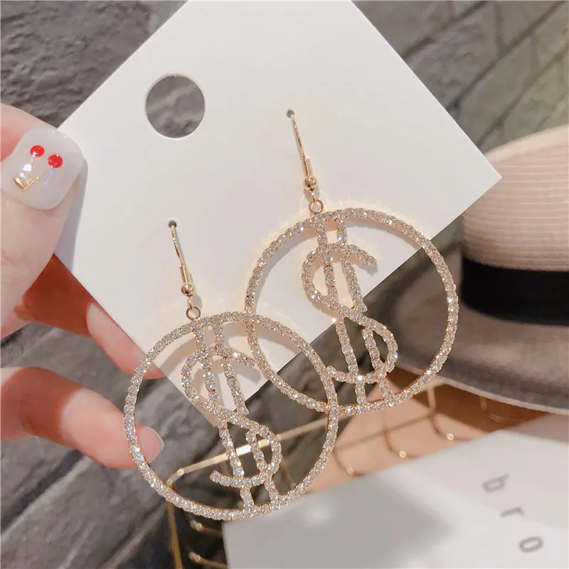 2019 Модные Классические Золотые витые серьги гвоздики в виде любовного узла для