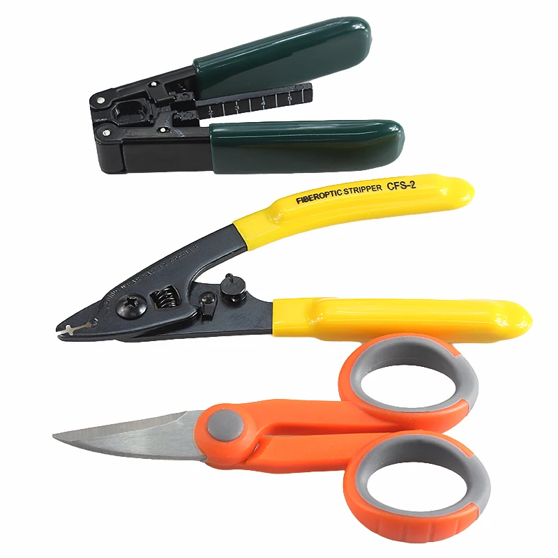 Волокно комплект инструментов для работы с оптическим кабелем FTTH волоконный