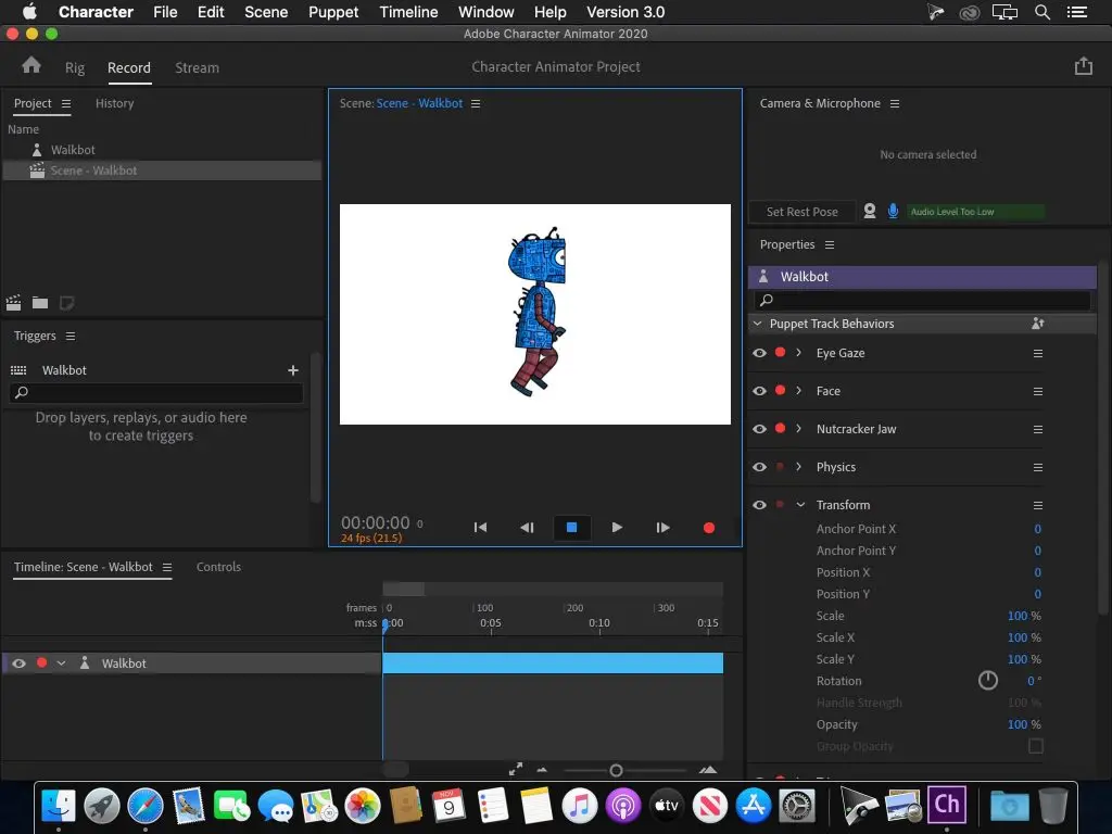 

Character Animator CC 2020 Motion Capture Animation Software Mac