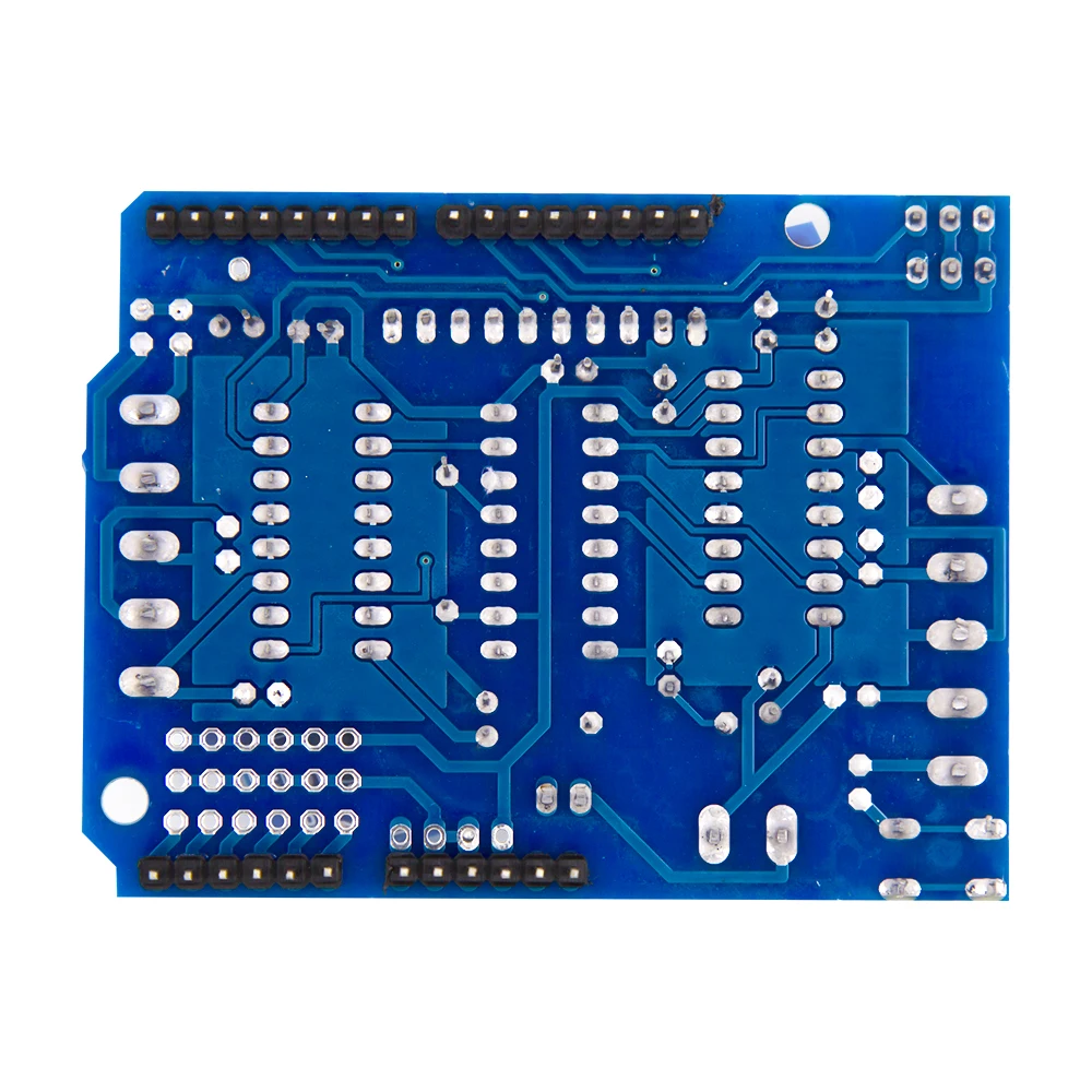 L293D щит управления приводом двигателя двойной Плата расширения для Arduino Duemilanove, плата расширения привода двигателя