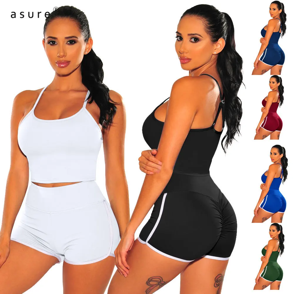 

Спортивный костюм для женщин, модный офисный костюм, женская спортивная одежда, комплект из двух предметов, джоггеры, сексуальные Клубные н...