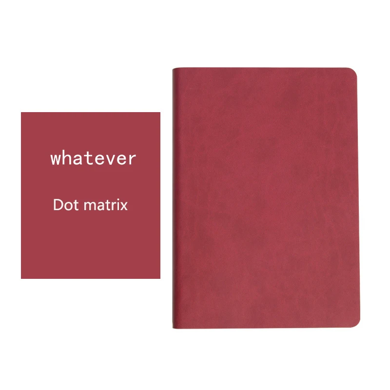 Dotted Dot Grid простая ручная книга пули блокнот дневник точечный журнал Bujo - Цвет: Dotted