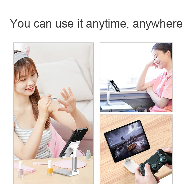 kawanla g06 portable retractable stand rotatable tablet desktop phone holder for iphone huawei ipad mini xiaomi realme free global shipping