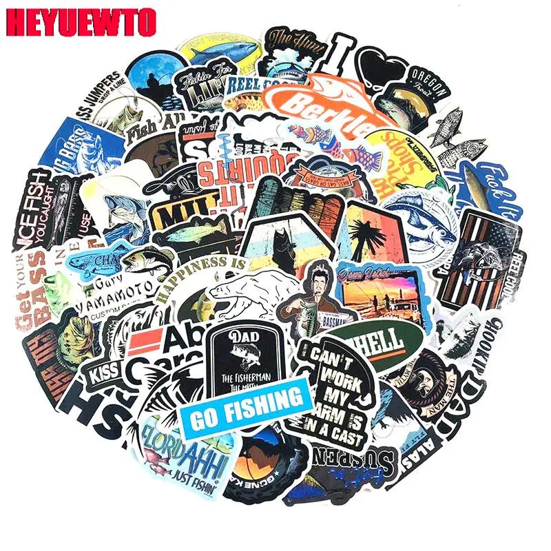 

B50 шт., японские наклейки для багажа, мотоцикла, скейтборда, гитары