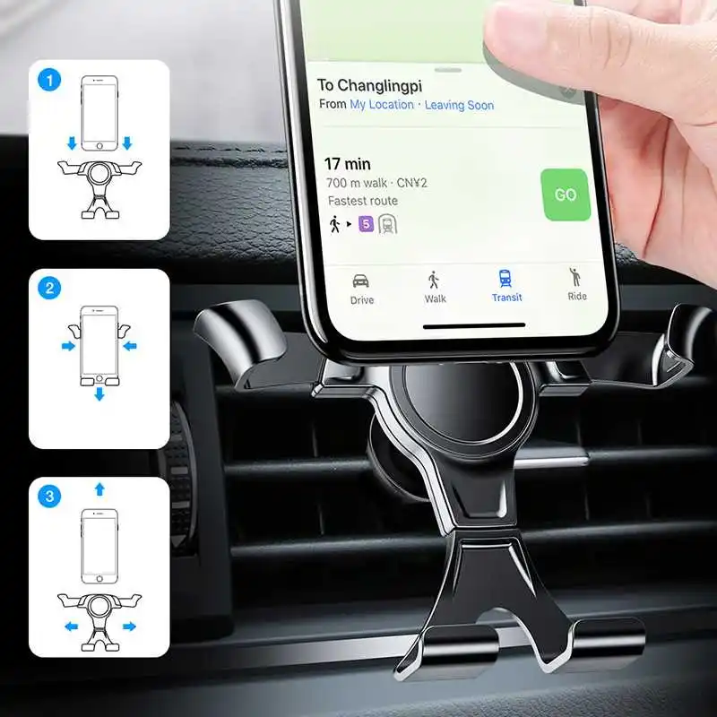 

Mobile Phone Car Holder Stand For Cell Phone Smartphone Holder In Car Support Mobile Holder