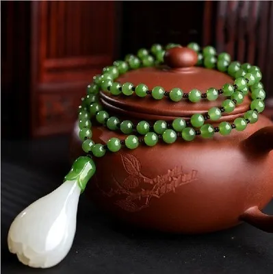 Китайская ручная работа 100% натуральная Нефритовая белая нефритовая подвеска в