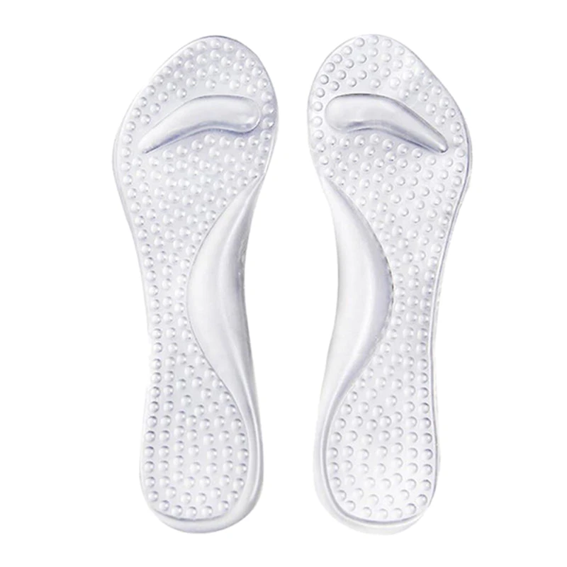 

1Pair Orthotic Flatfoot Prevent Foot Cocoon High Heels Shoes Pad Feet Care Tools Women Silicone Gel Massage Arch Support Insoles
