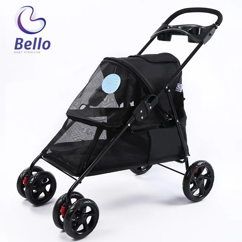 Четыре колеса маленький питомец коляски перевозчика для конкурсов красоты