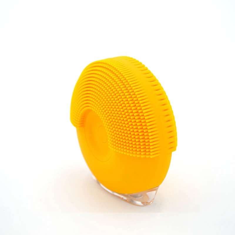 Ультразвуковая щетка для очистки лица Мини силиконовая электрическая