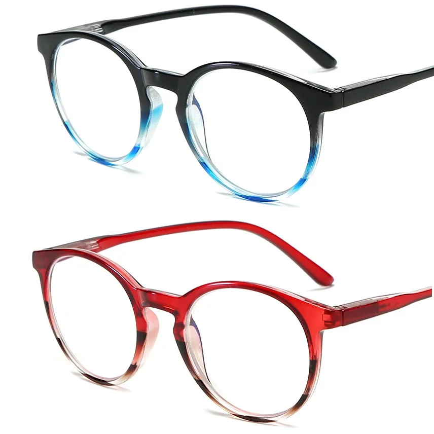 Женские очки для чтения Zerosun круглые с диоптриями защитой от сисветильник