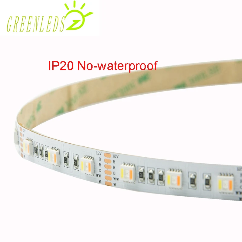 Светодиодные ленты IP20 не являются водонепроницаемыми 60 светодисветодиодный на