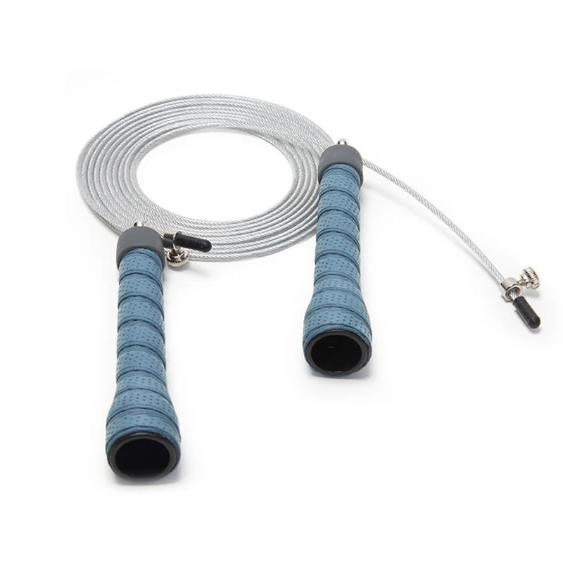 

Adjustable Crossfit Jump Rope Anti-Slip Handle Skip Speed Weighted Jump Ropes Bearings Fitness Training