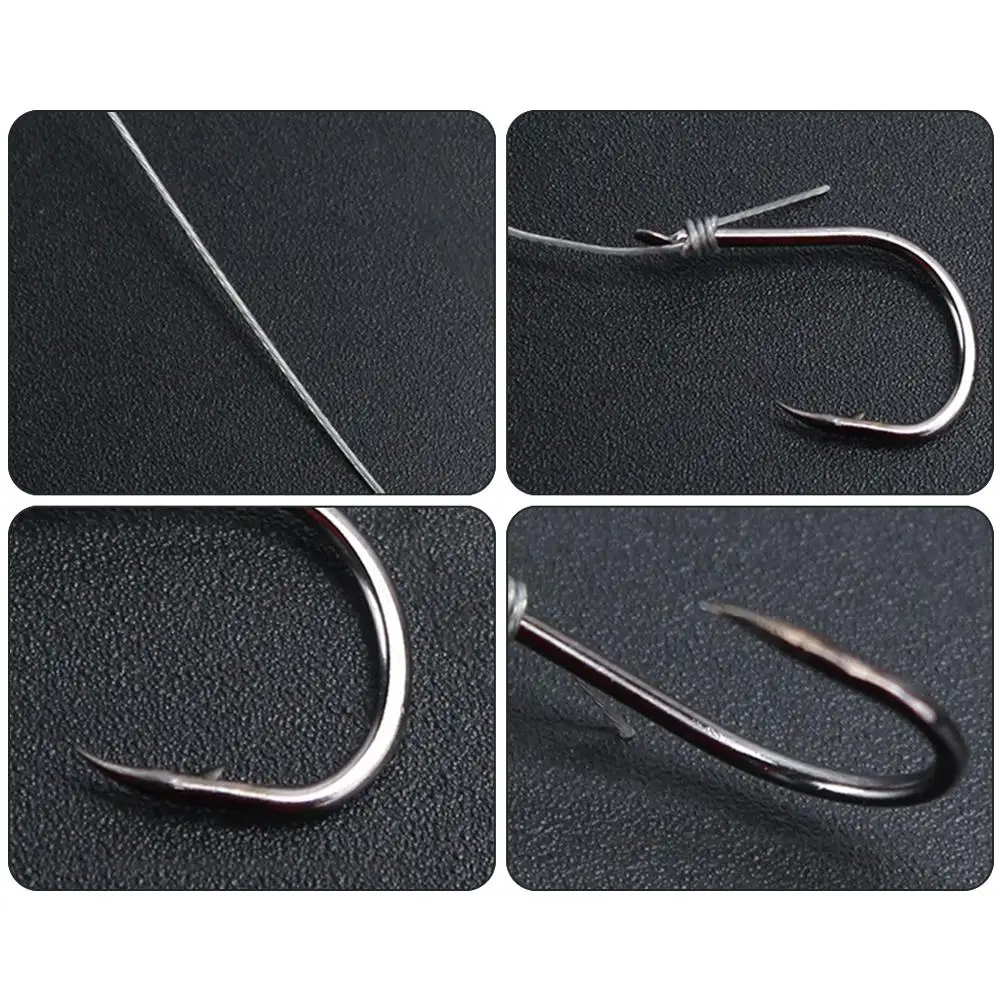 

Stainless Steel Anti-Winding Fishing Swivel String Hook Fish Tackle Accessory Fishhooks