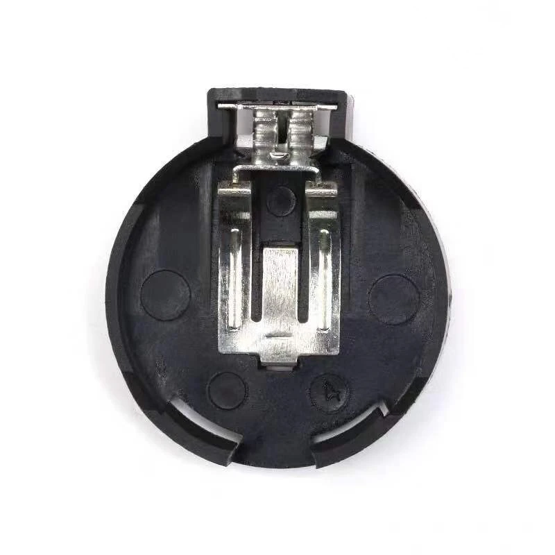

Black Plastic CR2450 2450 Coin Cell Button Battery Socket Holder Case Batteries Storage Boxes Organizer 2 Pins