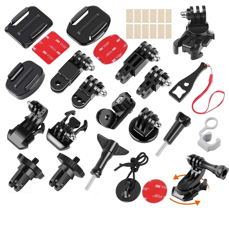 Для крепления для Gopro Адаптер штатива монопод крепление на шлем поверхностное