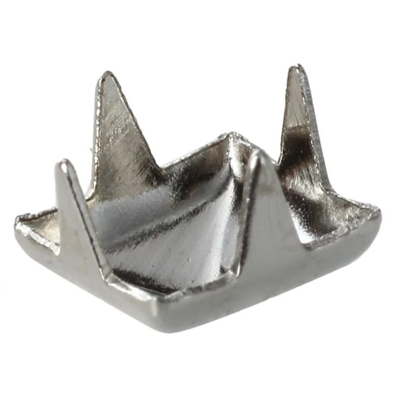 

100Pcs Silver Square Rivets for Bag Decoration 6mm