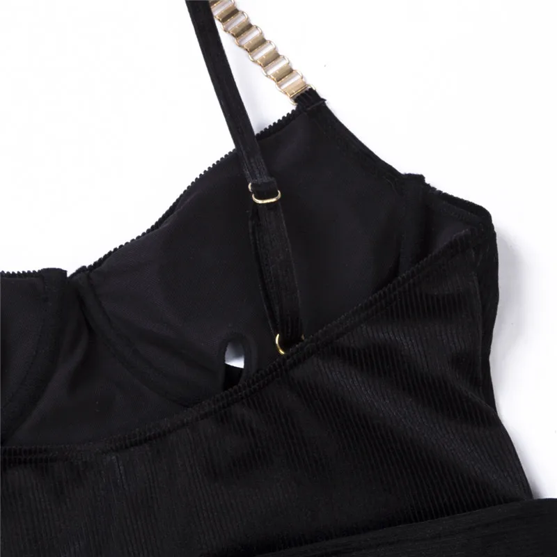 Женский модный сексуальный Монокини слитный купальный Пряжка для купальника