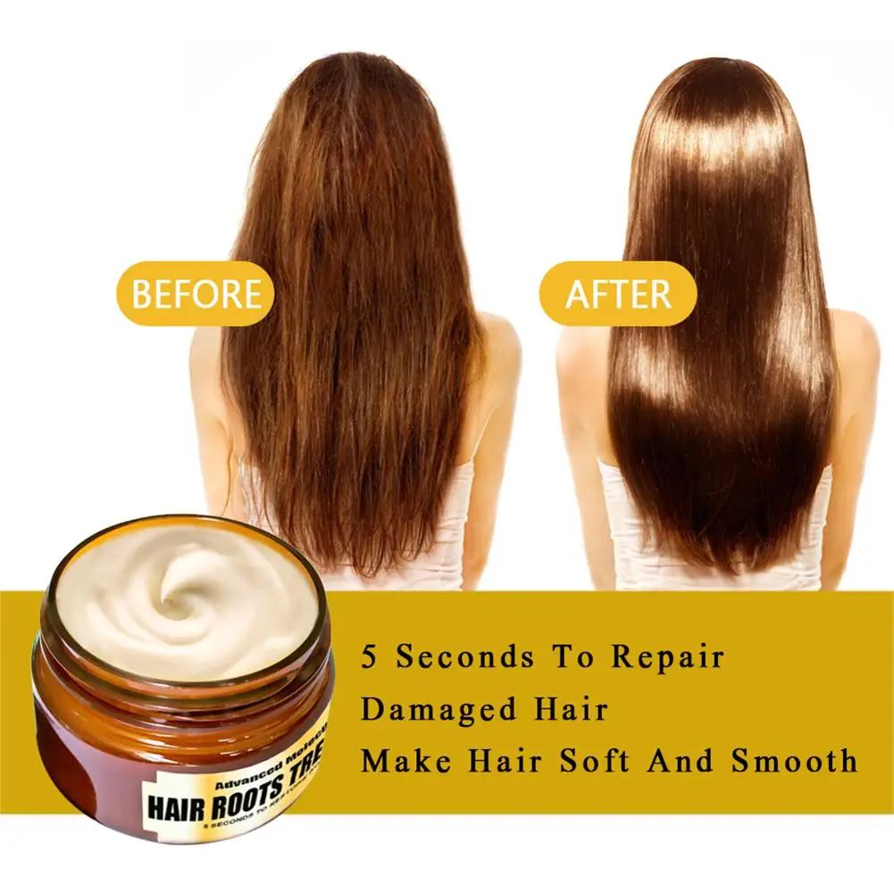 

60ml Magical keratin Hair Treatment Mask 5 Seconds Repairs Damage Hair Root Hair Tonic Keratin Hair & Scalp Treatment