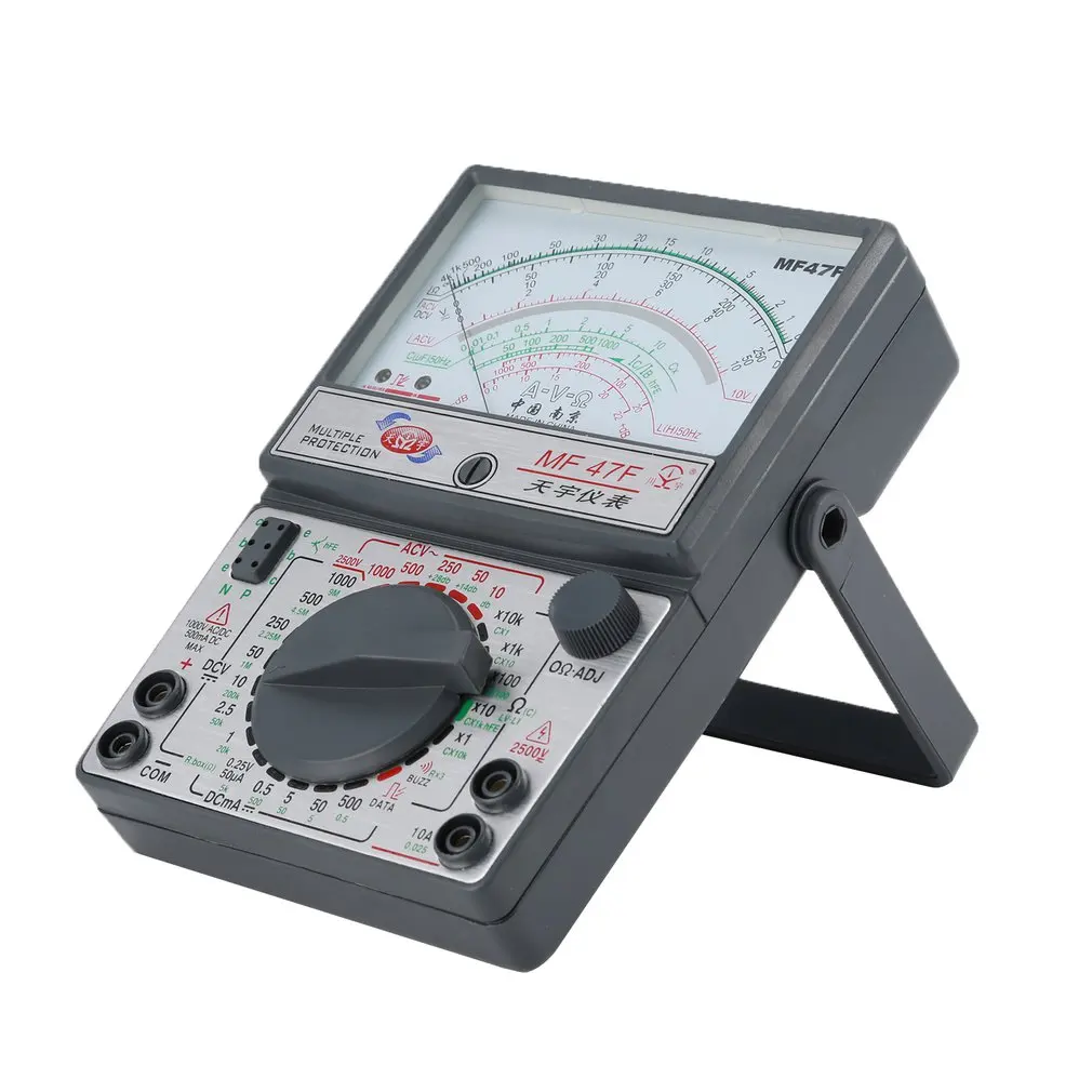 MF 47F аналоговый мультиметр постоянного/переменного напряжения измеритель тока