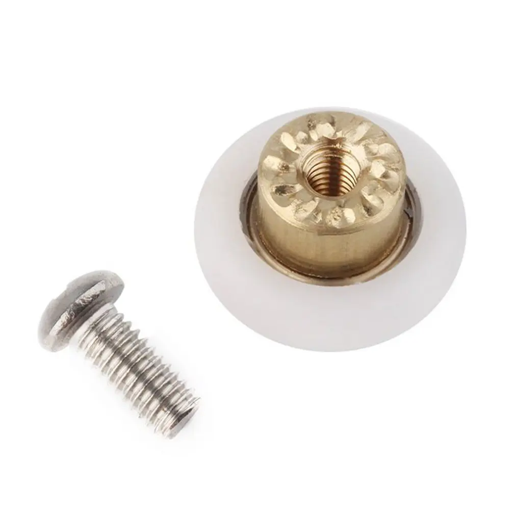 1 шт. профессиональная Замена душевых дверей ролики/бегуны/колеса 19 мм Диаметр