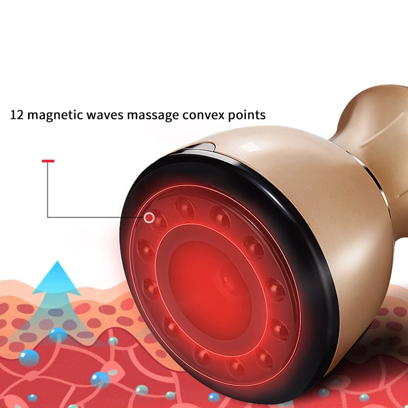 Перезаряжаемая Вакуумная Массажная машина для тела Лимфатическая детоксикация
