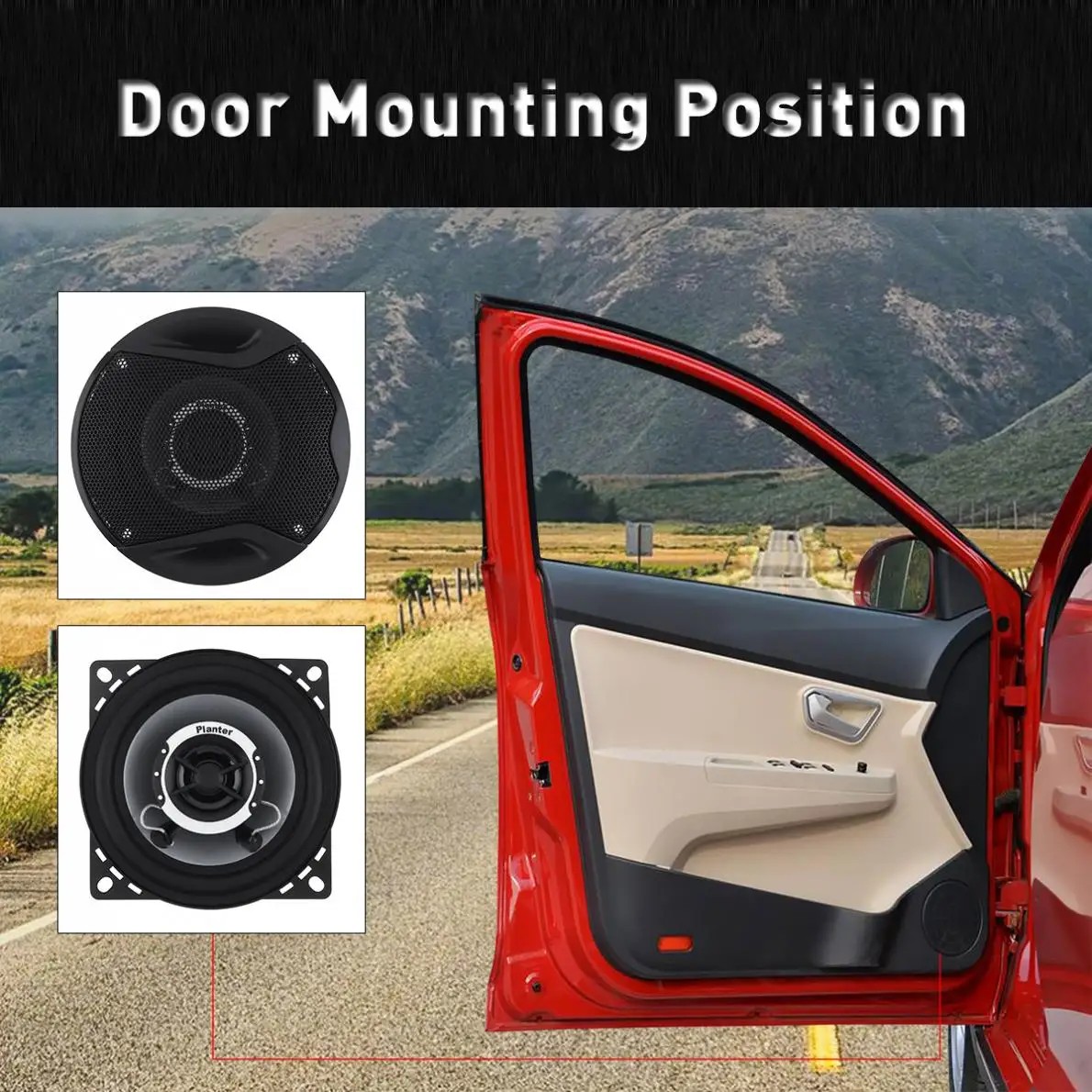 2pcs Car Stereo Speaker 4 5 6.5 Inch HiFi Coaxial Loud 250W 300W 400W Full Frequency Automotive Sound Audio For Cars | Автомобили и