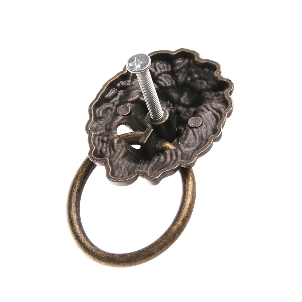 1 шт. мебель в стиле ретро ручки для шкафа Мебель дверной ящик Pull ручка с кольцом