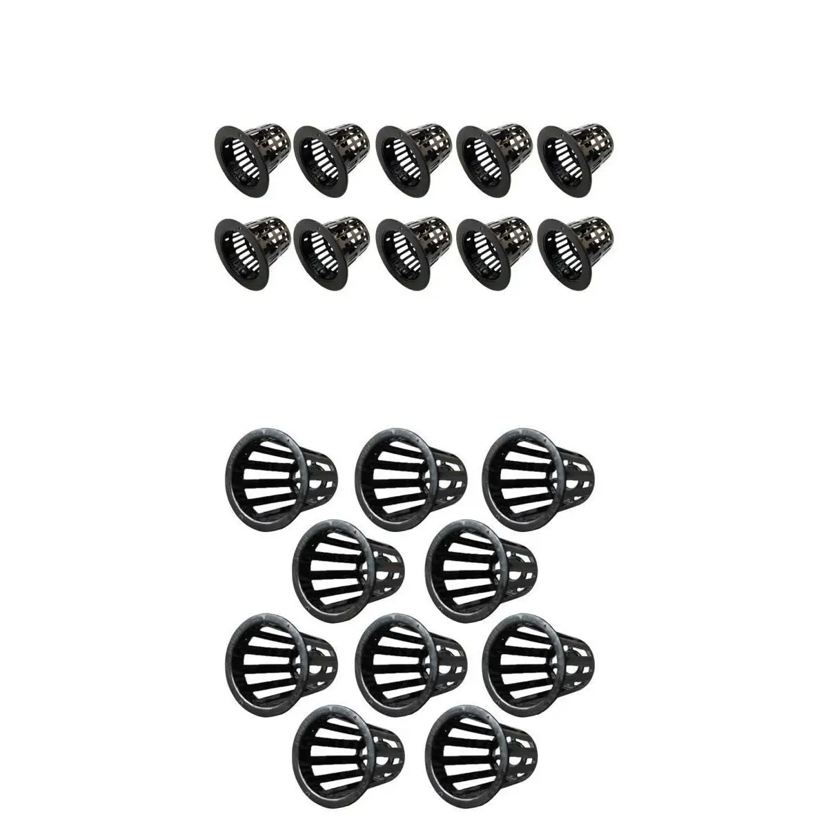 20 шт. щелевая сетка Сверхмощный фильтр для растений ведро корзина гидропоники