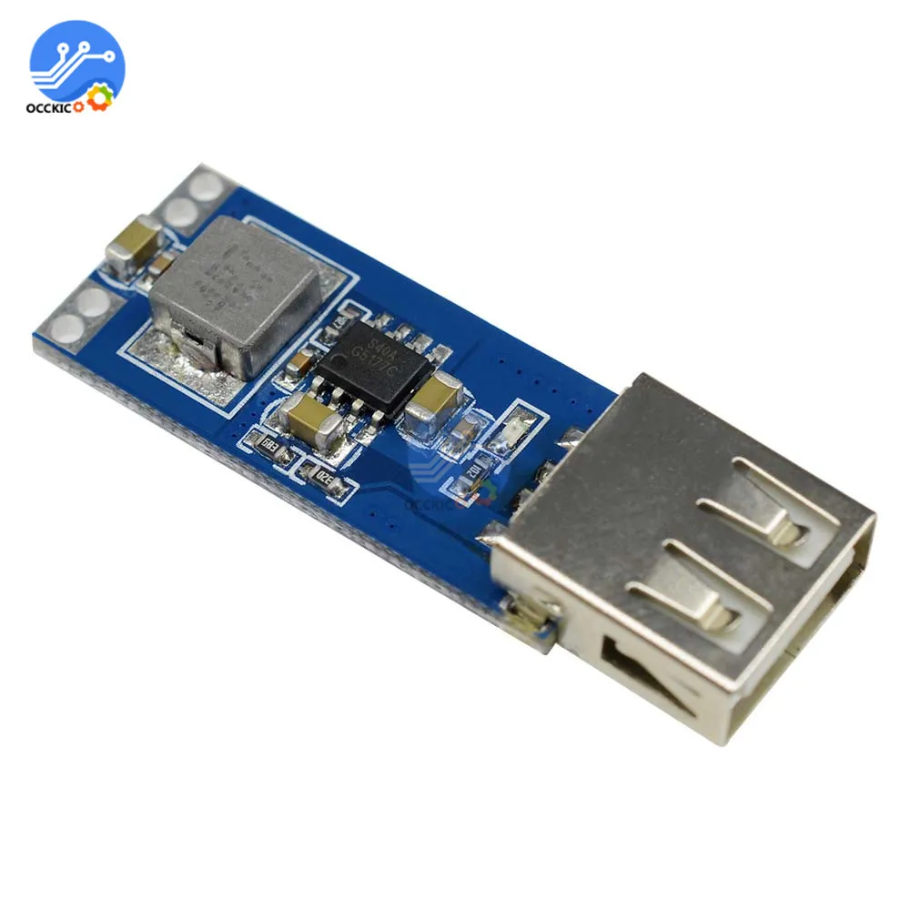 DC-DC USB регулируемый Повышающий 3 В/3,3 В/3,7 в/4,2 в до 5 В USB Повышающий Модуль зарядного устройства для автомобиля понижающий преобразователь заряда