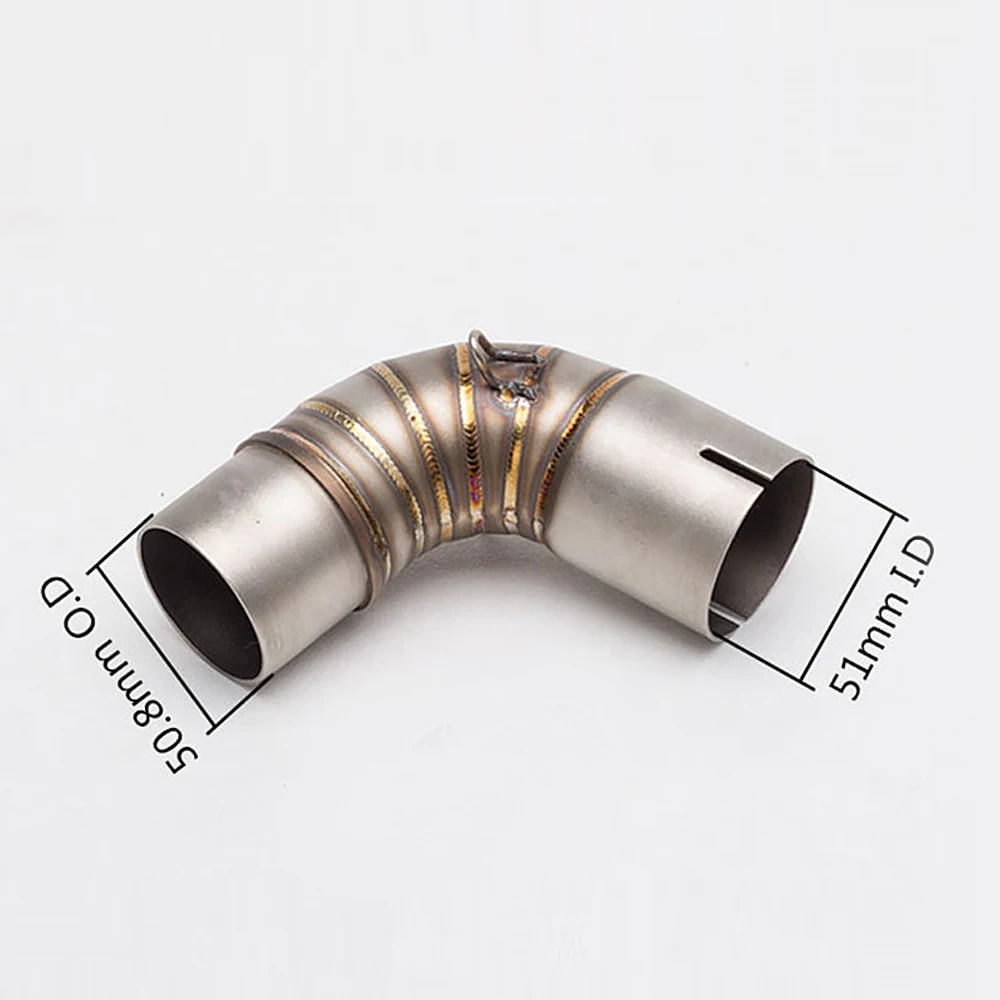 Глушитель выхлопной трубы для мотоцикла средний соединительный трубопровод Honda