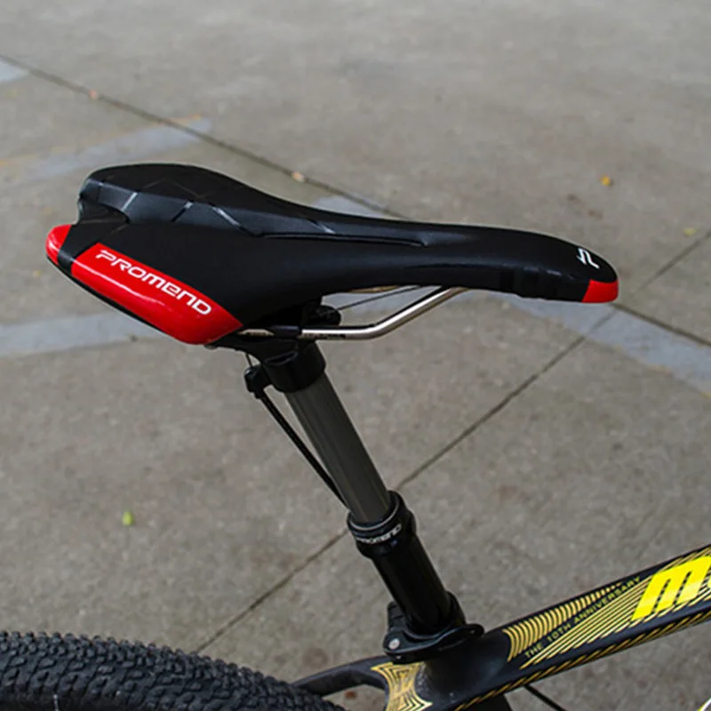 Сверхлегкий велосипед седло 3 цвета MTB дорожный велосипед сиденье гелевый Кожаный велосипед Подушка коврик