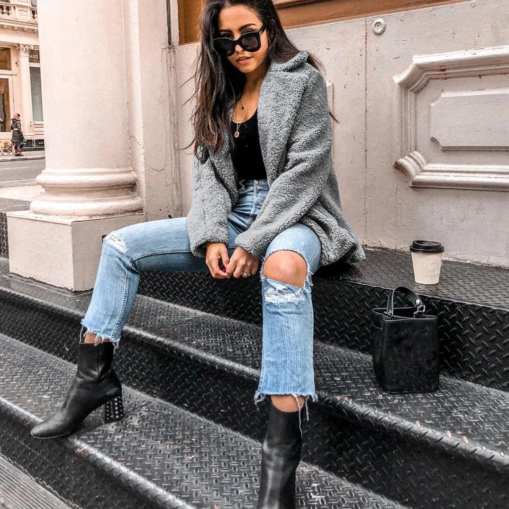 Зимняя женская шуба Chaqueta mujer, большие размеры, одноцветная шуба из искусственного меха норки, шуба из искусственного меха, шуба из лисьего меха Colete Feminino