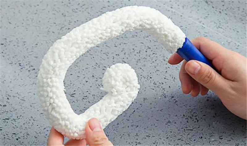 Гибкий инструмент для чистки кальяна чистящая щетка на основе стеклянной