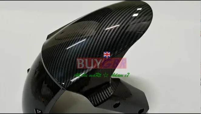 

Для Kawasaki Daniel ZX-10R 6R Z800 Z1000 SX переднее крыло плитка автомобильный корпус из углеродного волокна Цветной корпус BUYGBR