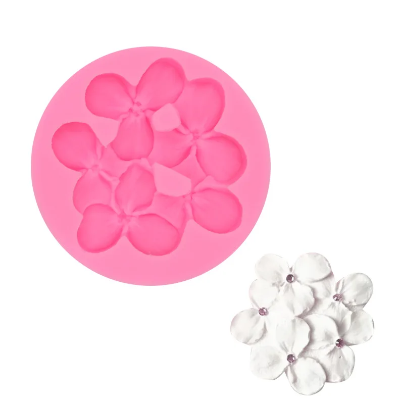 Эпоксидная смола силиконовые формы сделай сам цветок Гортензия ароматерапия