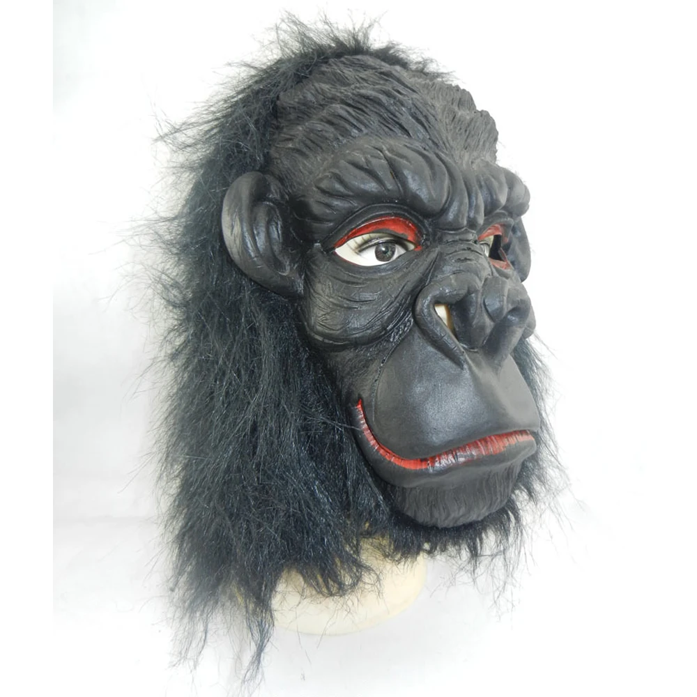 Хэллоуин Взрослые Забавные Маски для вечевечерние Gorilla набор перчаток латексные