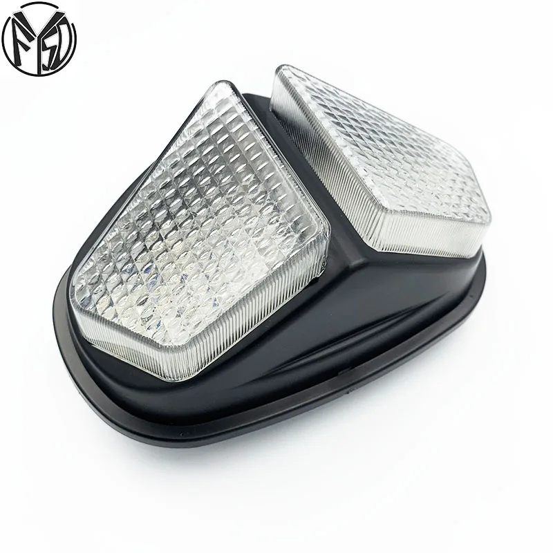 Мотоциклетный Встроенный светодиодный задний светильник сигнал поворота