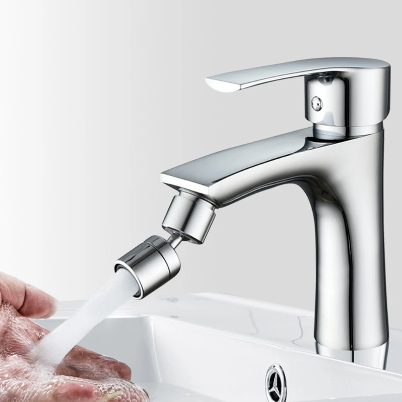 

Universal Filter Faucet 1080Swivel Rotating Splash-proof Water Nozzle Leakproof Kitchen Sink Tap Head Spray Aerator