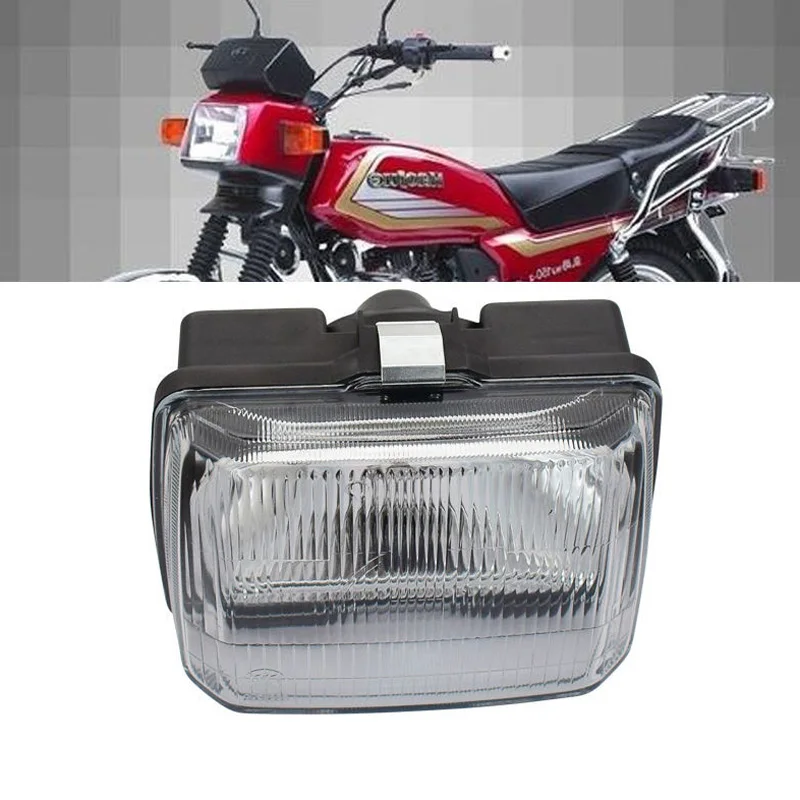 

Motorcycle Head Light for Wuyang Honda Jialing Lifan WY125 JH125 CGL125 12V Front Lamp Lighting System Parts Round Square Shape