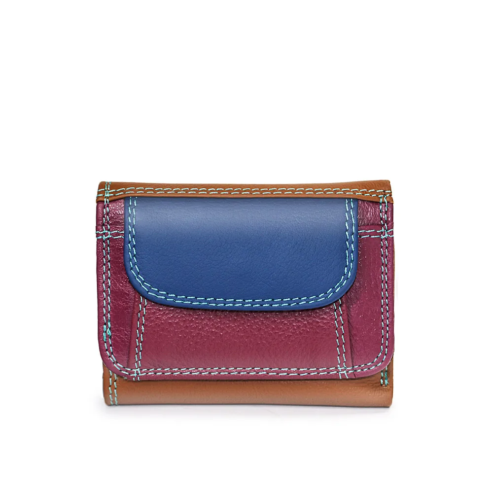 Женские кошельки мини из натуральной кожи Женский кошелек для монет маленький