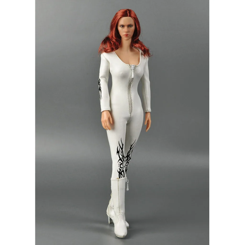 1:6 весы из искусственной кожи комбинезон для женщин Верхняя одежда Для детей