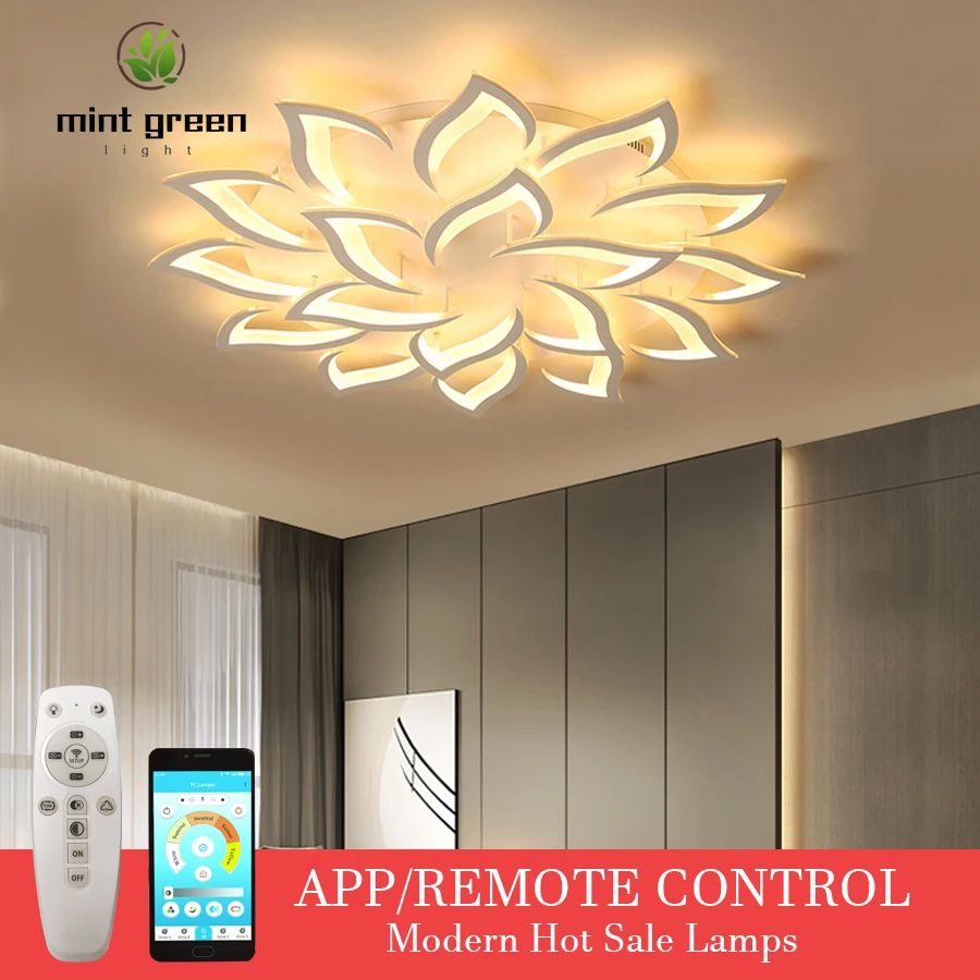 

Новинка led канделябр потолочные светильники для Гостиная Спальня домашняя люстра современные светодиодные потолочные люстры лампы освеще...