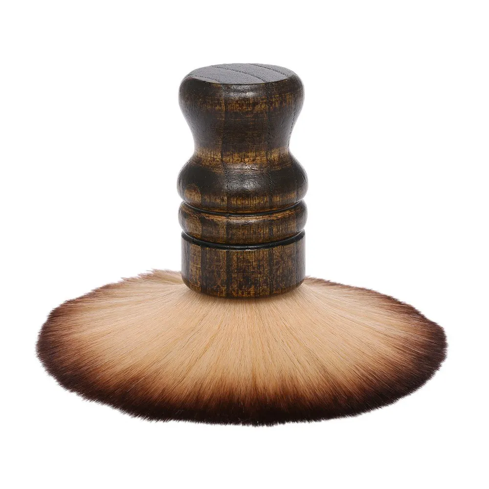 Мягкая Парикмахерская щетка для чистки шеи лица волос салона Бытовая Нейлоновая