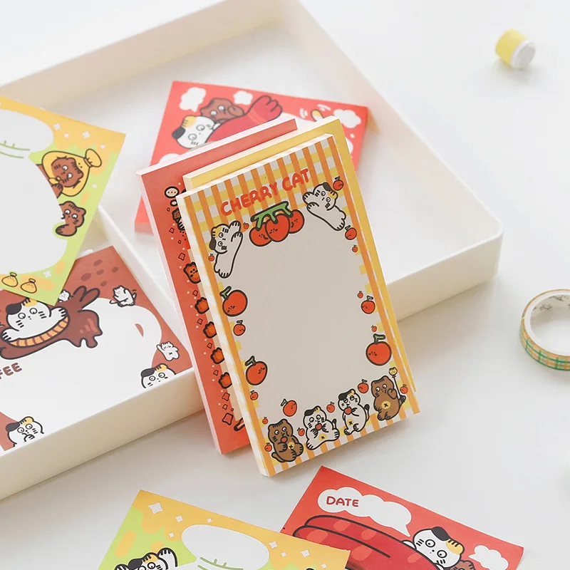 Милый Блокнот милые бумаги для заметок на клейкой основе книга кавайи