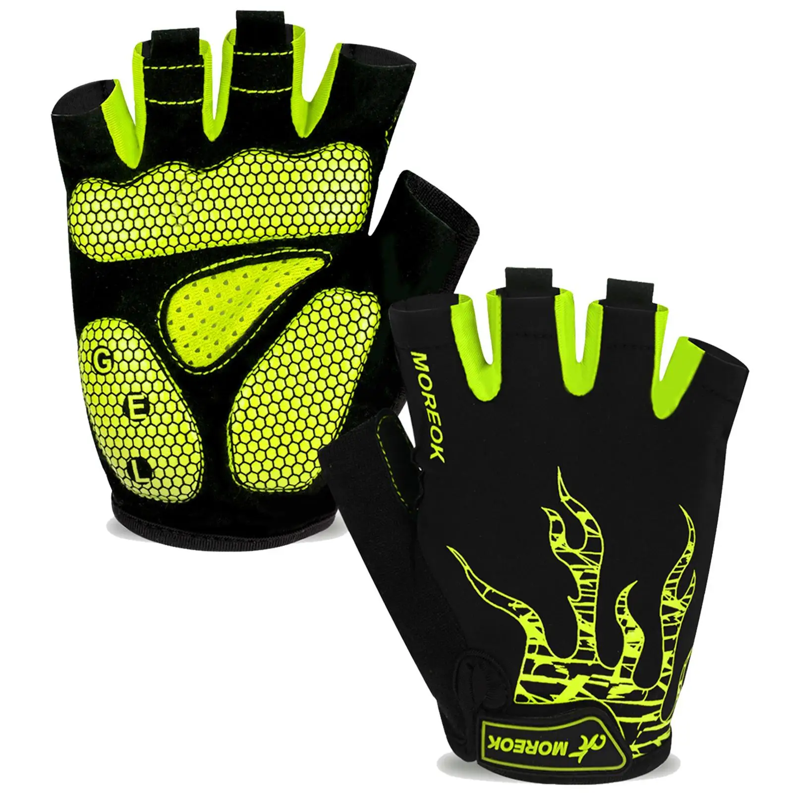 

Motorcycle Four Seasons Half Finger Gloves Protective Equipment Racing Bike Riding Motorcycle Unisex