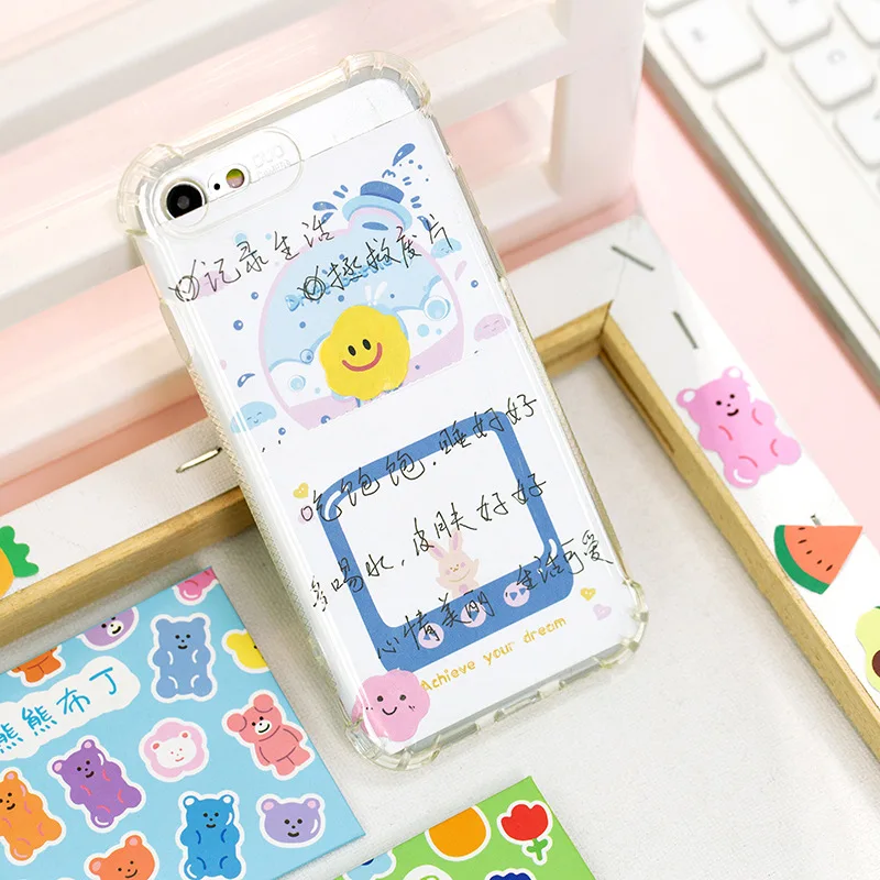 Mohamm 100 шт Bobo Радуга серии наклейки прекрасные украшения Скрапбукинг Бумага