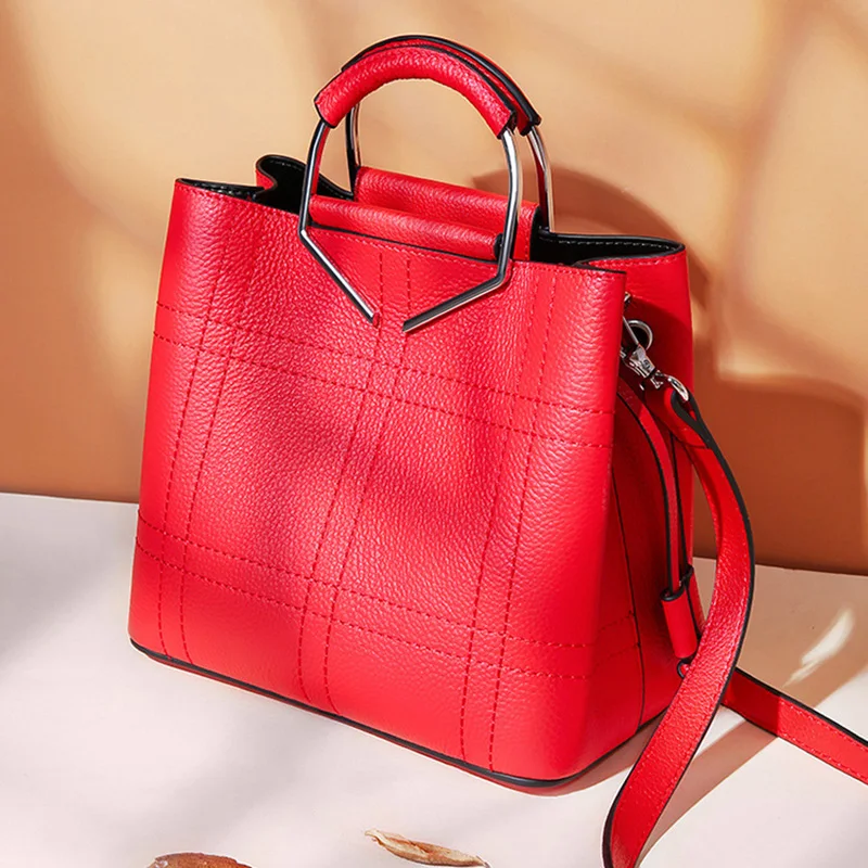 роскошь сумки женские натуральная кожа дизайнер Известный бренд сумка женская