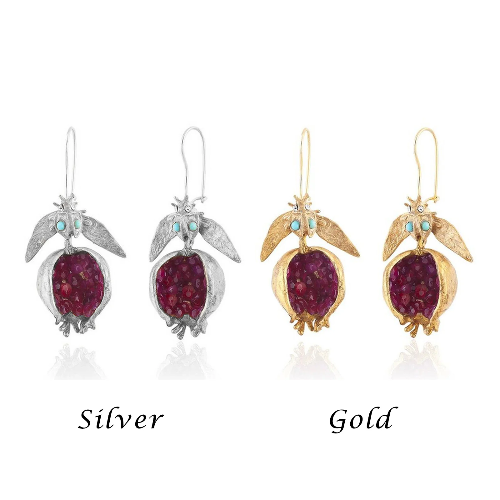 Золотые серьги в виде граната модная Имитация женские солнцезащитные очки оптом