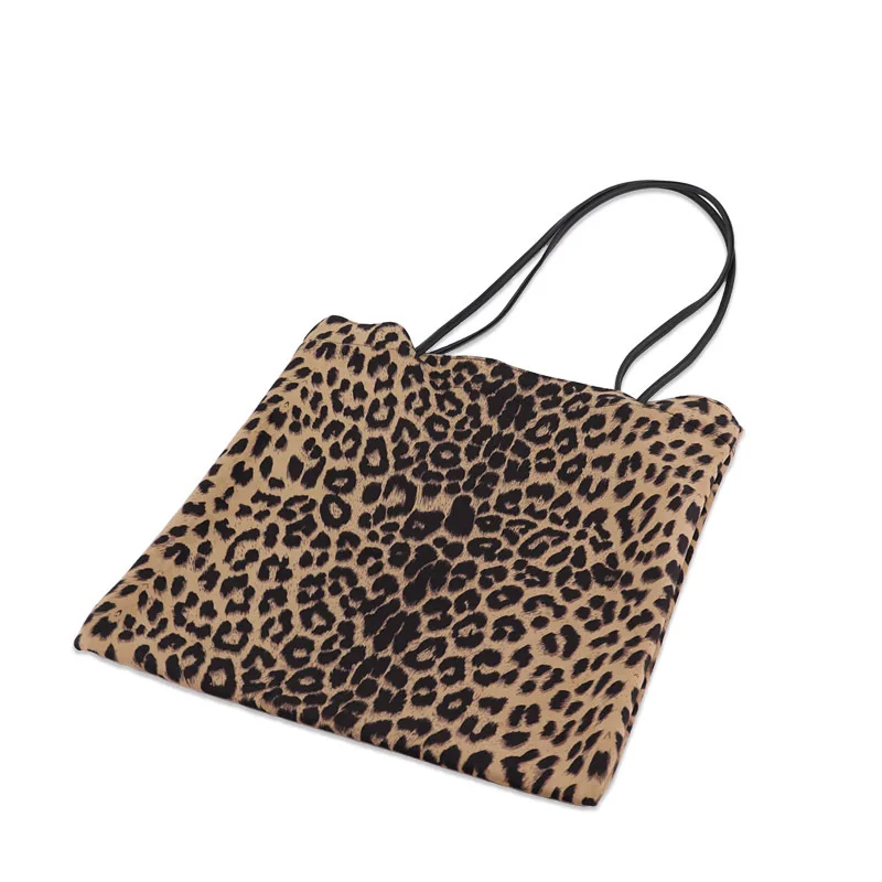 

Korean Version of the Original Retro Hand Bag Ins Fashionable Leopard Pattern Simple Cloth Fashion Shoulder Bag